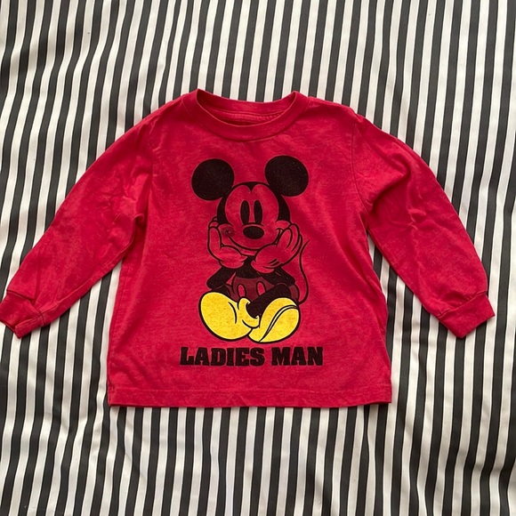 Disney Other - Mickey Mouse ladies man long sleeve tee shirt